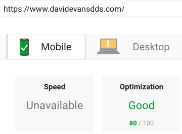 Page Speed Google Page Speed Insights After Results